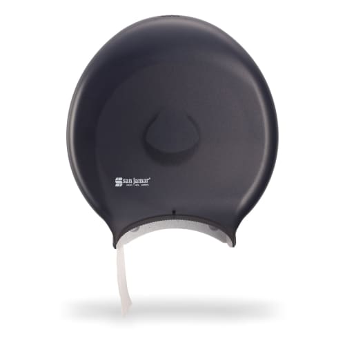 San Jamar Classic Single 12" Jumbo Bath Tissue Dispenser, Black